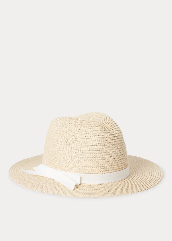 Women's Ralph Lauren Raffia Sun Hats | 931857WHA